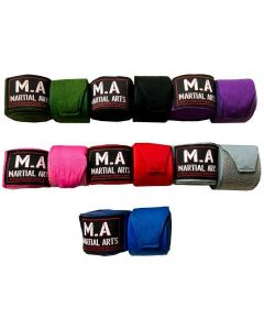 MA Boxing Hand Wraps inner gloves 180" Elastic MMA Muay Thai Bandage New Pair