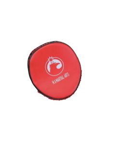 MA Boxing Punching Pad Curve MMA Training Focus Target Punch Artificial Leather Red